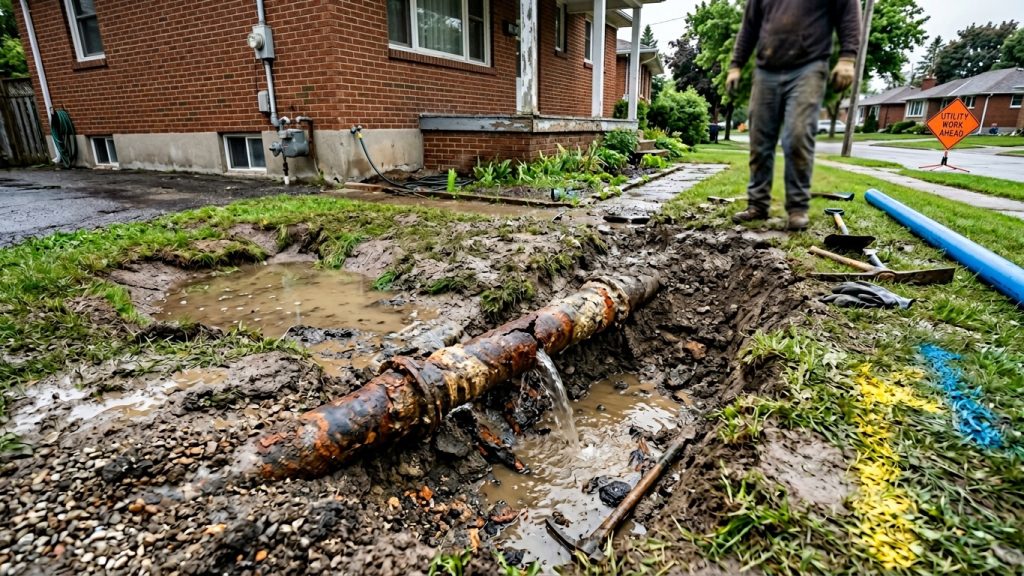 water main repair